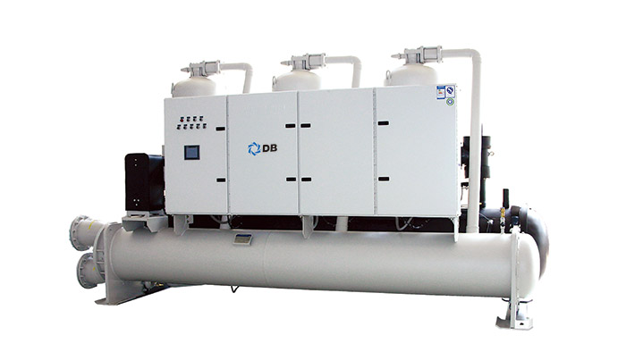 Water-cooled screw chiller (heat pump) unit